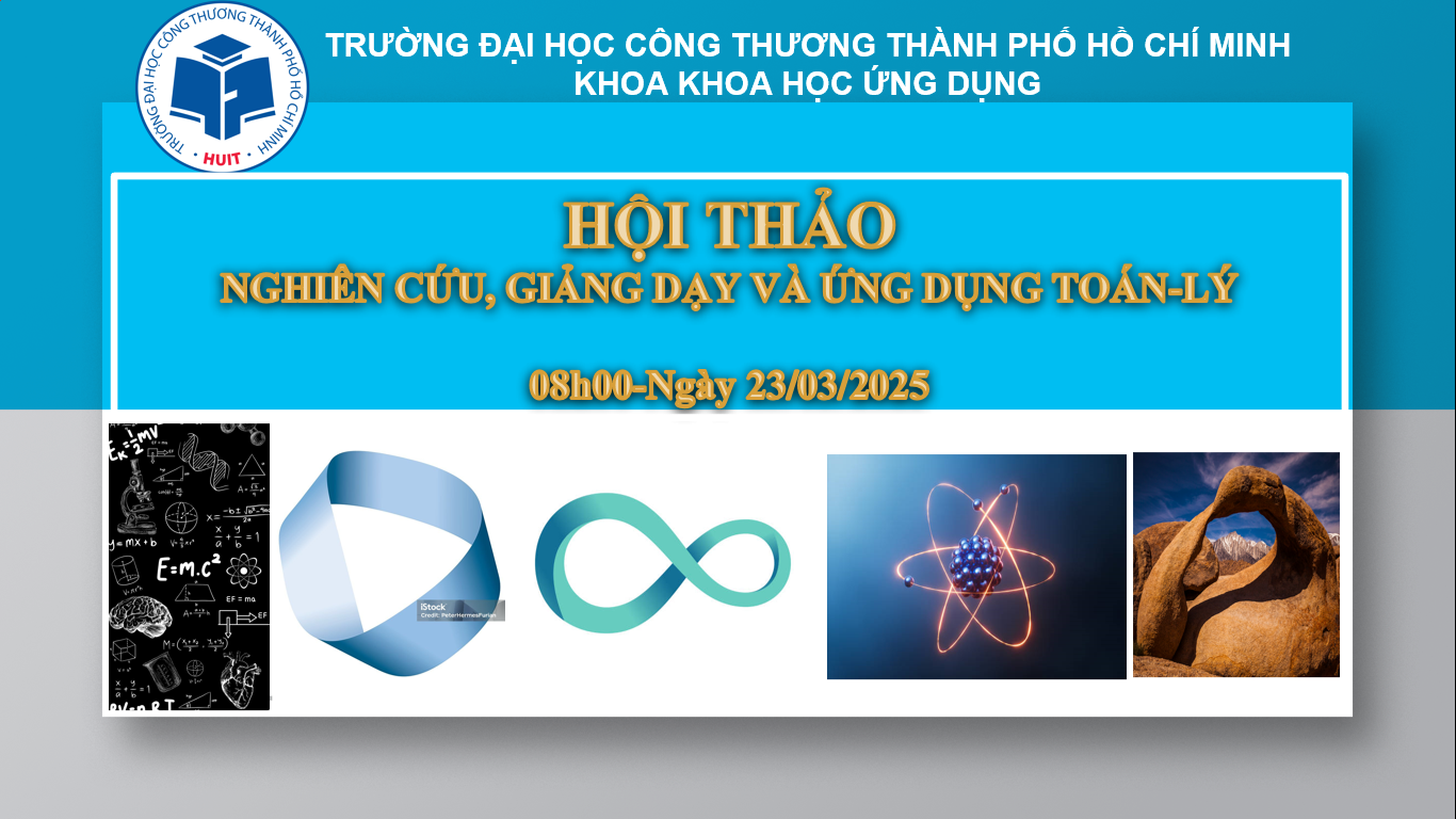 Thông báo số 01 về Hội thảo khoa Khoa học Ứng dụng 2025